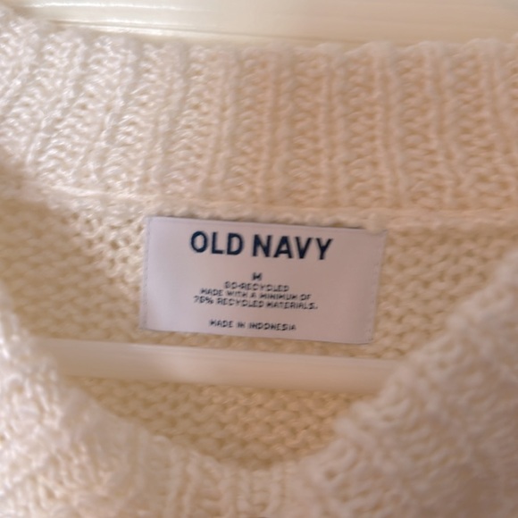 Old Navy sweater cream size medium - Picture 3 of 5